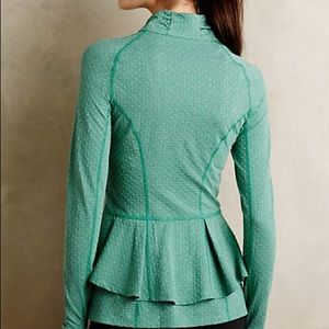 Anthropologie Pure+Good Peplum Active Jacket